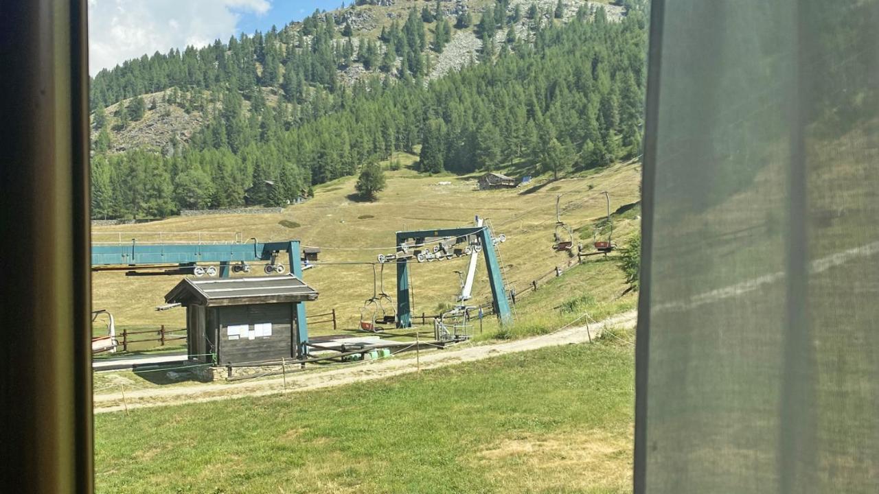Locanda Ristorante Bar Del Lago Chamois Exterior foto